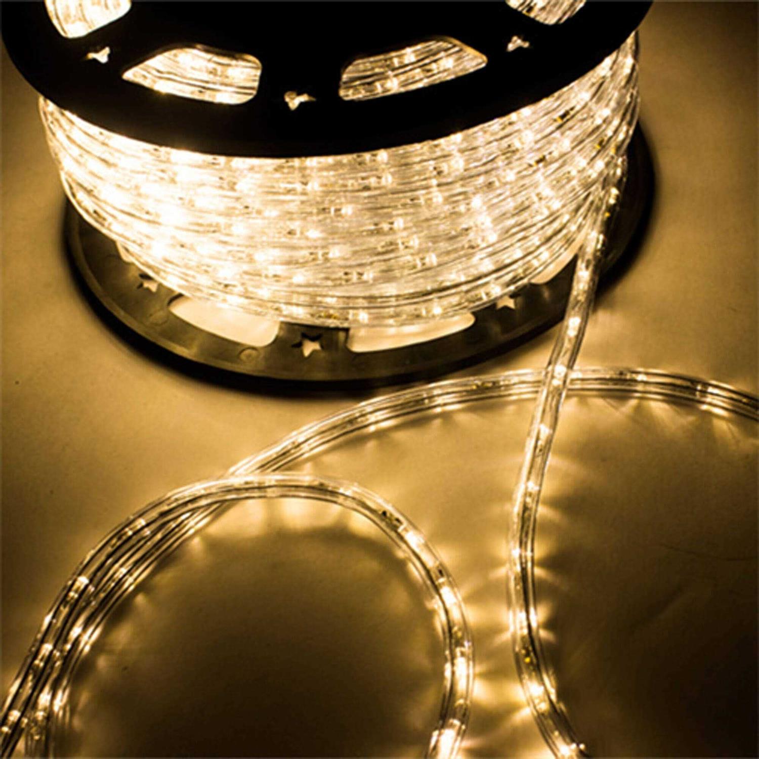 Ainfox LED Rope Light LEDs Indoor Outdoor Waterproof LED Strip Lights Decorative Lighting