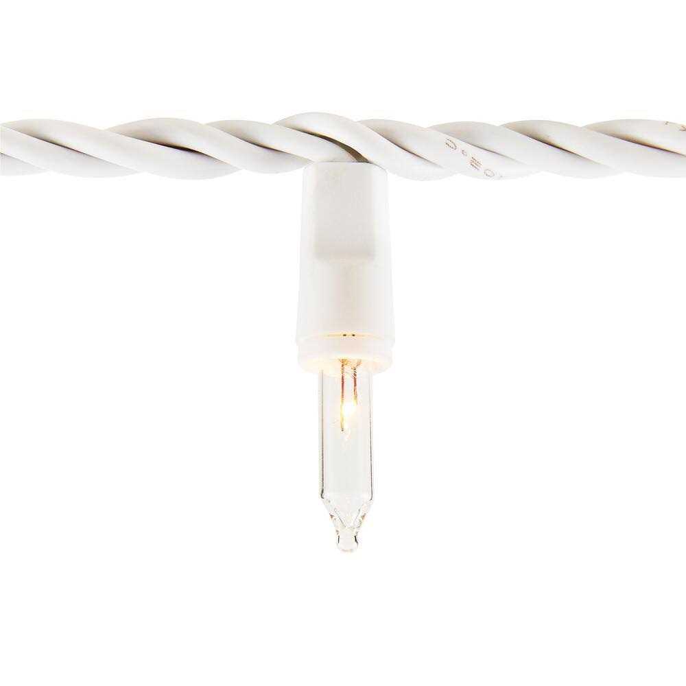 150L Clear Incandescent Mini White Wire Lights Home Accents Holiday