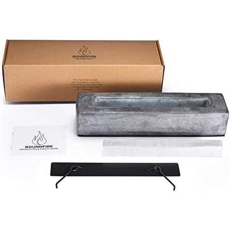 ROUNDFIRE Large Rectangle Tabletop Fire Pit