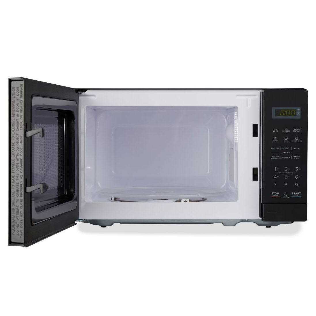 0.7 Cu. Ft. Countertop 700W Black Microwave