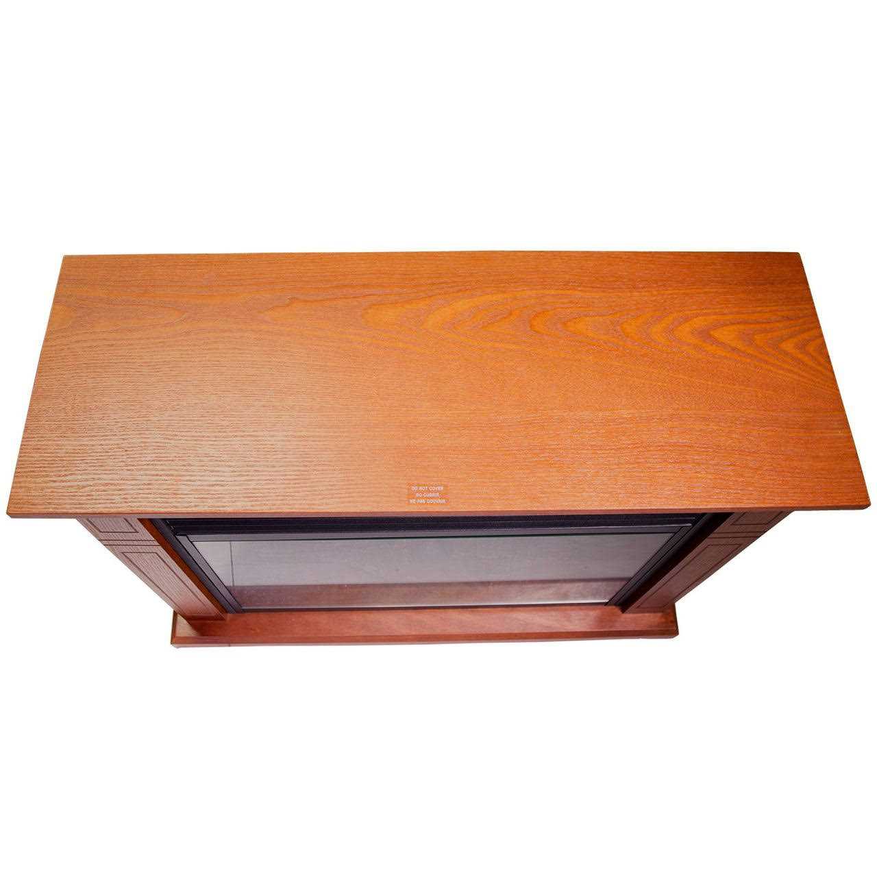 Comfort Glow Mobile Quartz Electric Fireplace with Real Flame Technology QF4570R