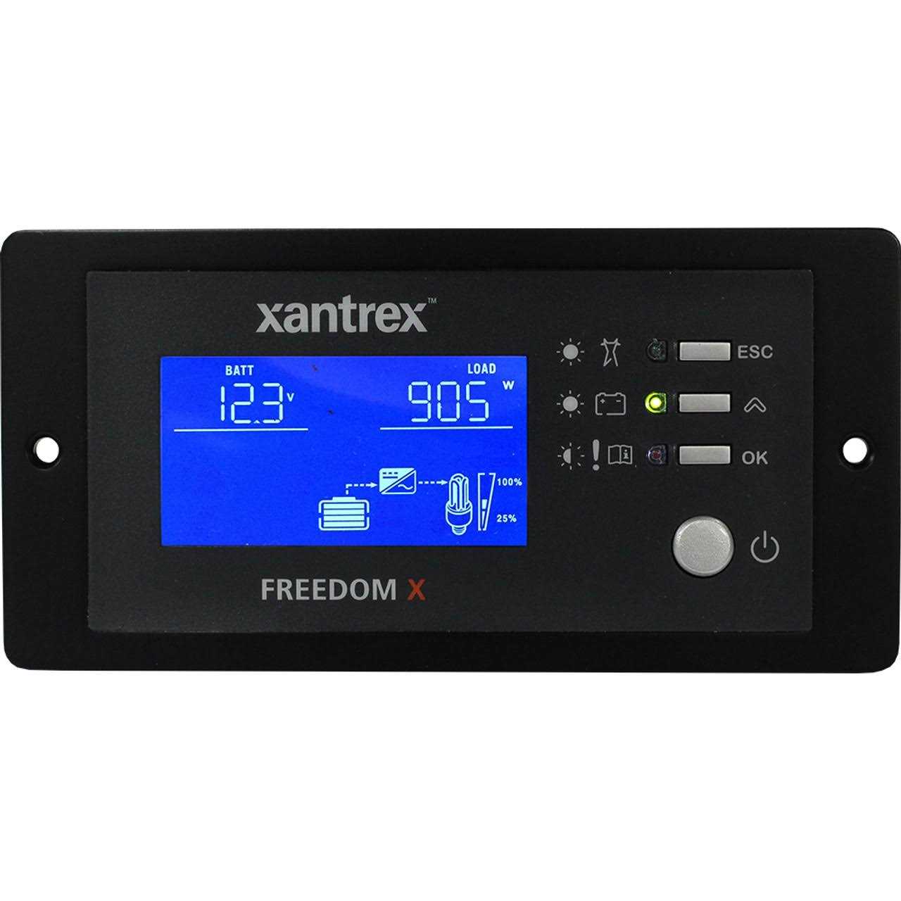 Xantrex Freedom X / XC Remote Panel w Cable 808-0817-01