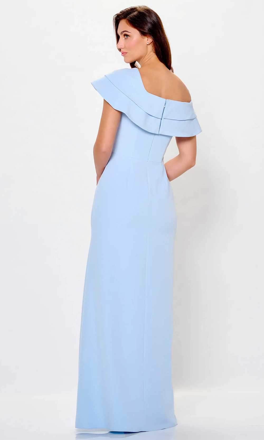 Tiered Off Shoulder Evening Dress