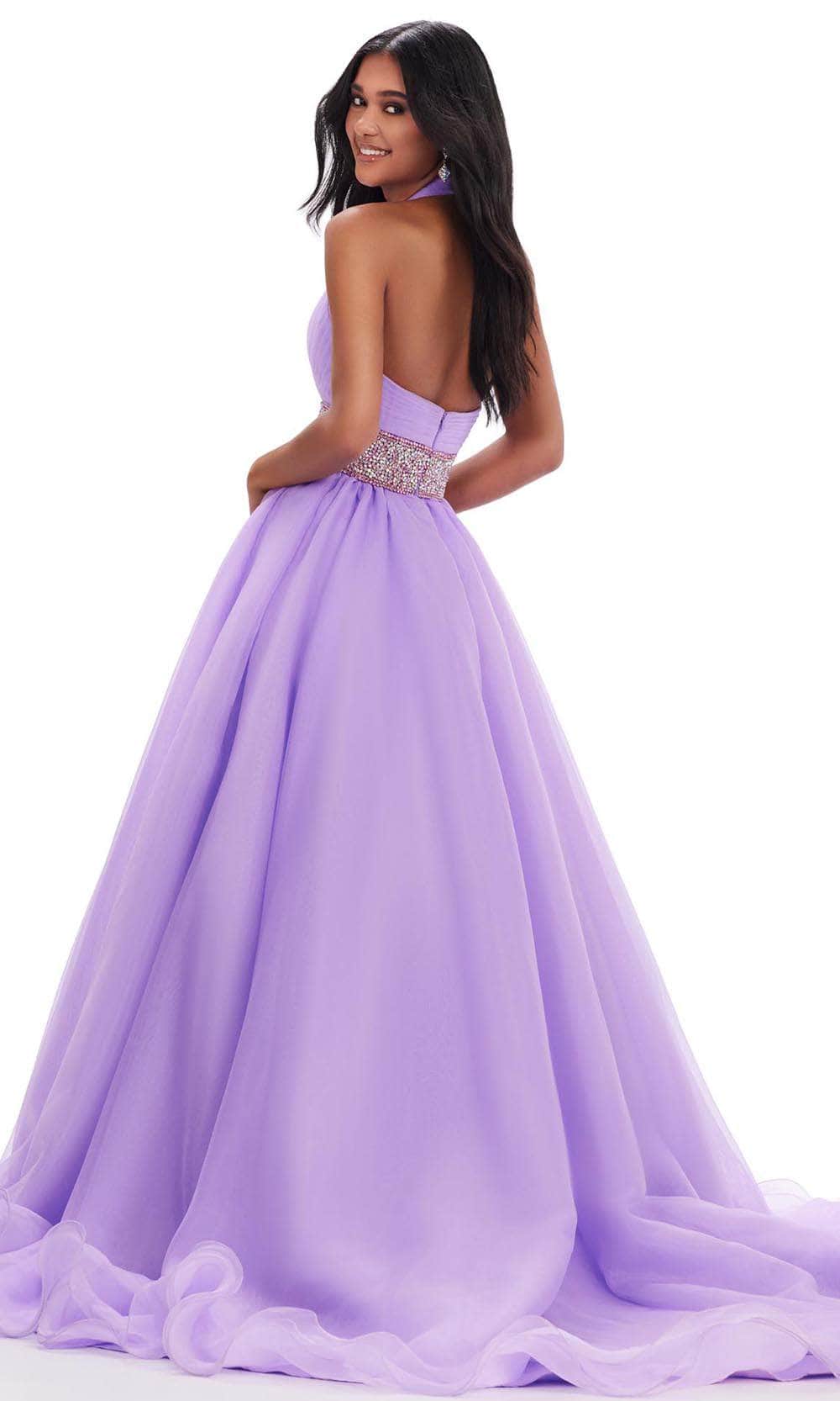 V-Neck Sleeveless Ballgown