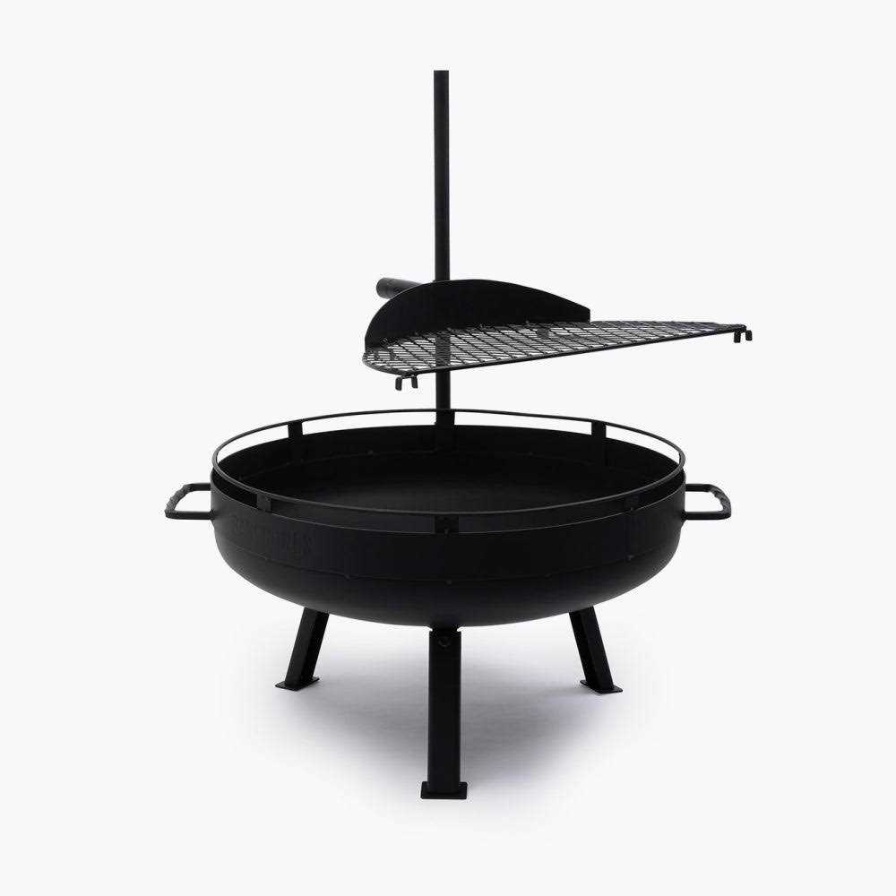 Barebones Cowboy Fire Pit Grill