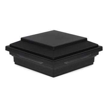 Ultra Bright Technologies 4-1/2 in. x 4-1/2 in. Solar Post Cap Light for Trex