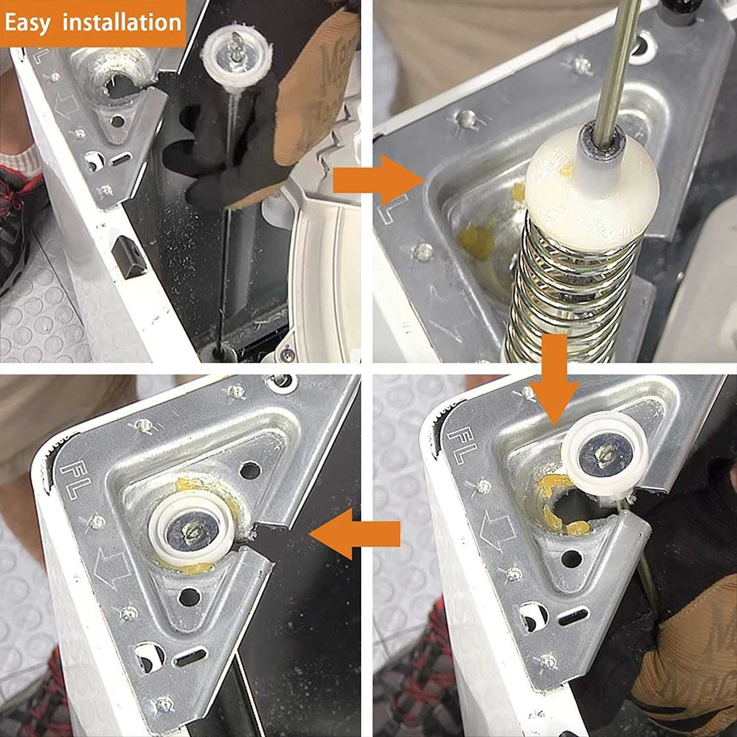2023 Upgraded DC97-05280W wa50r5400av/us Washer Suspension Rods by Beaquicy
