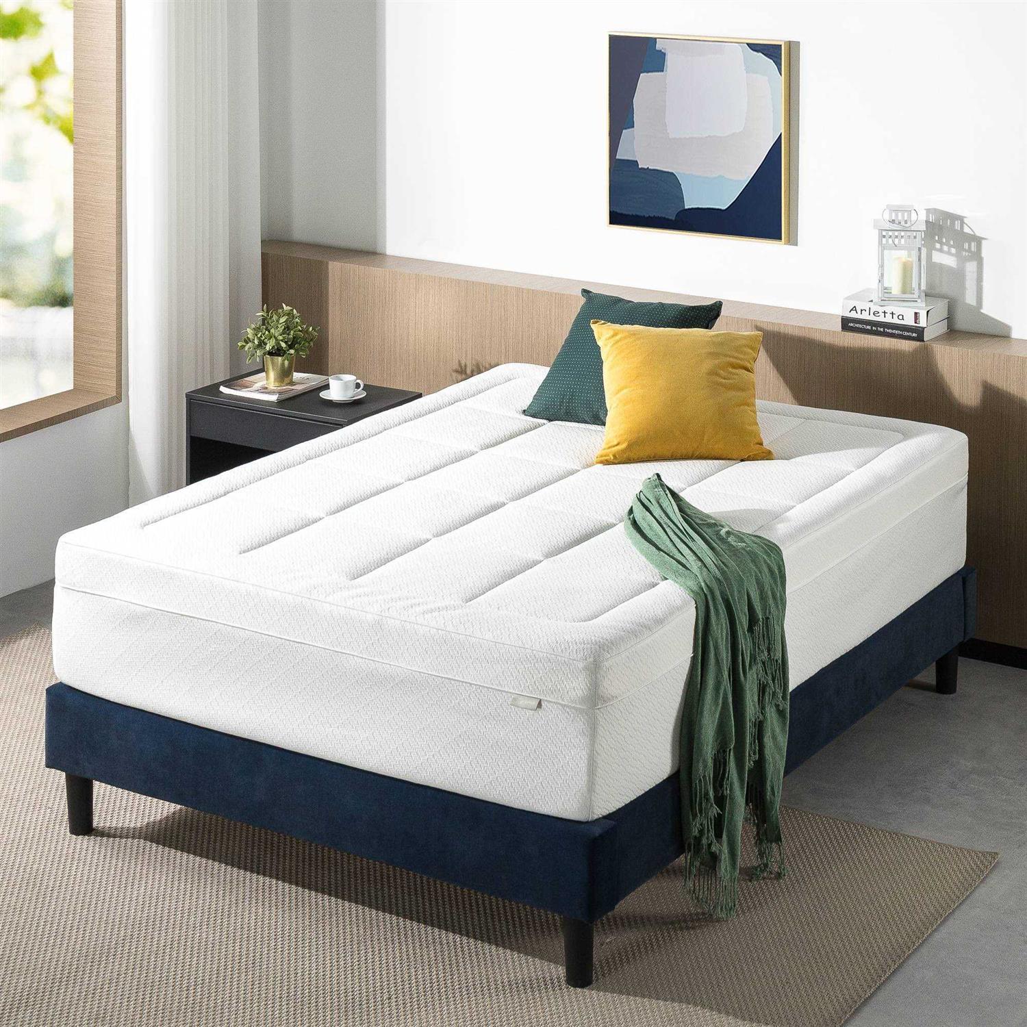 Zinus Cloud Memory Foam Mattress Topper