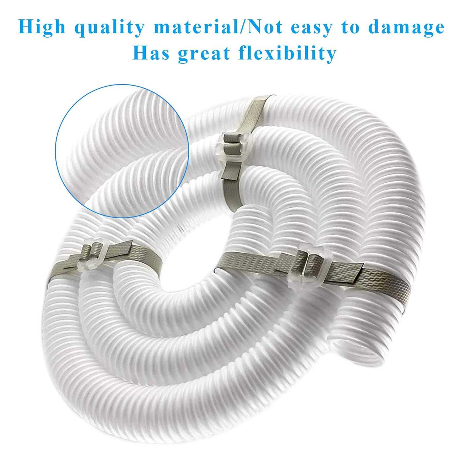 Ximoon Replacement for Po’laris Pool Cleaner Parts 9-100-3102 6-Ft Cuffless Feed Hose Fit Po’laris Pool Cleaner 360 1-1/2 Diameter