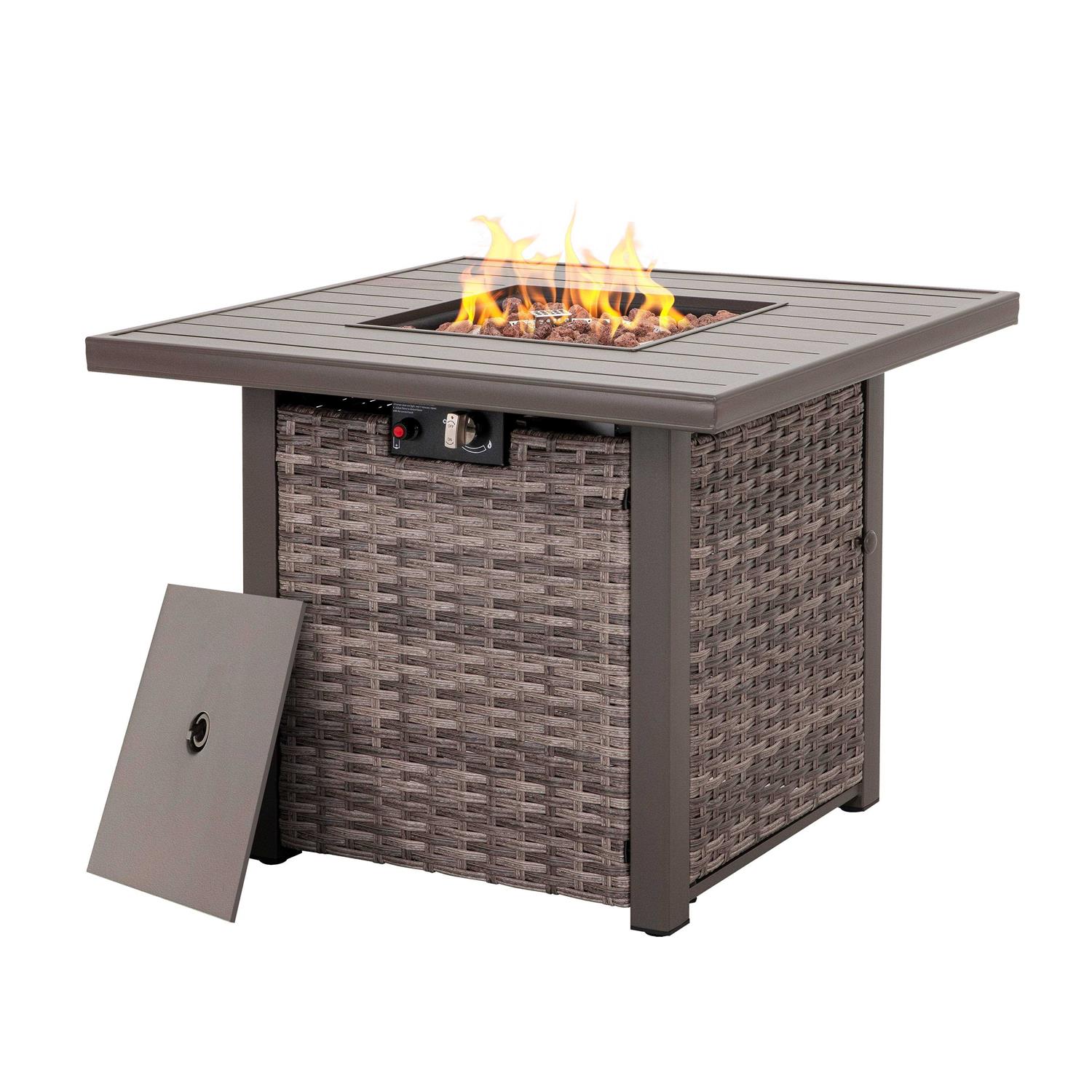 Nuu Garden 32 50000 BTU Fire Pit Table AF018