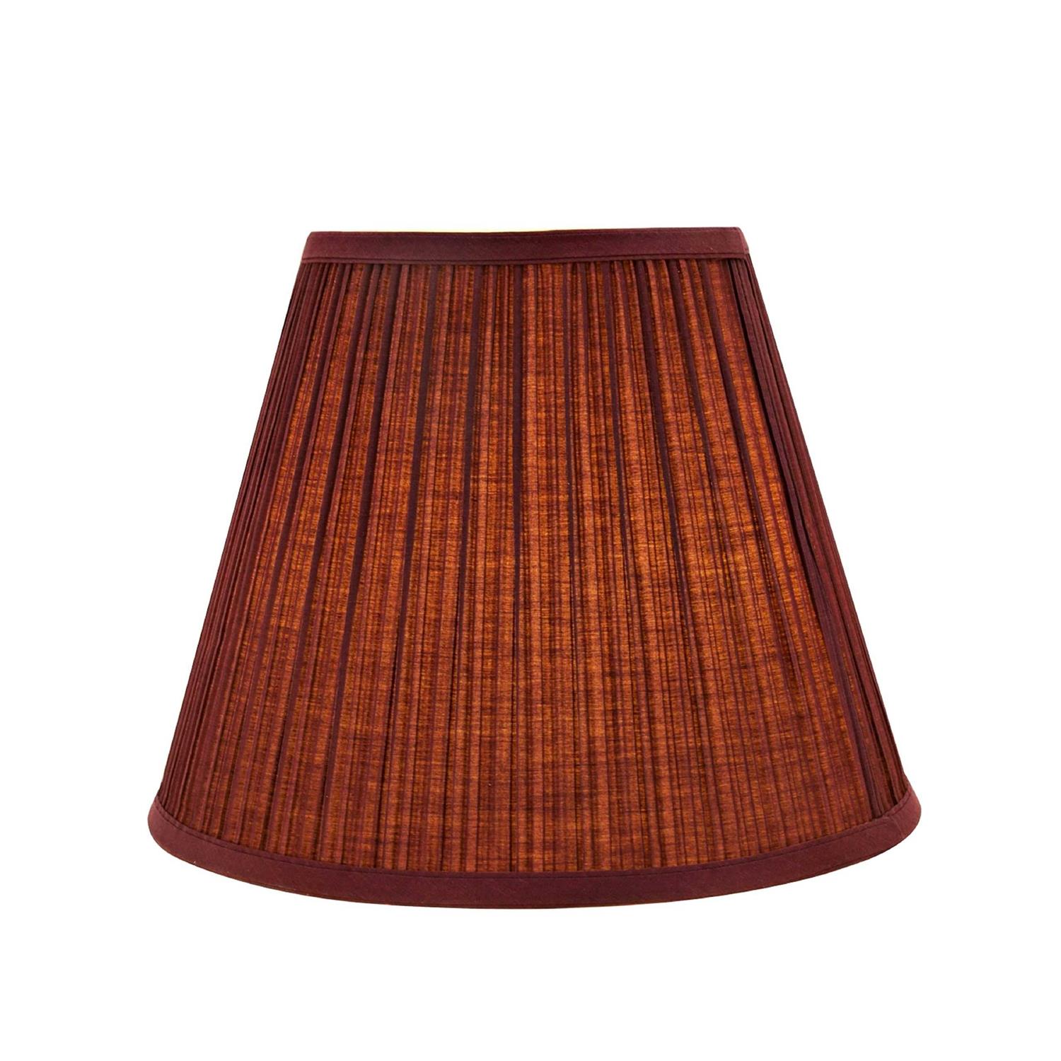 Aspen Creative Pleated Empire Spider Construction Lamp Shade