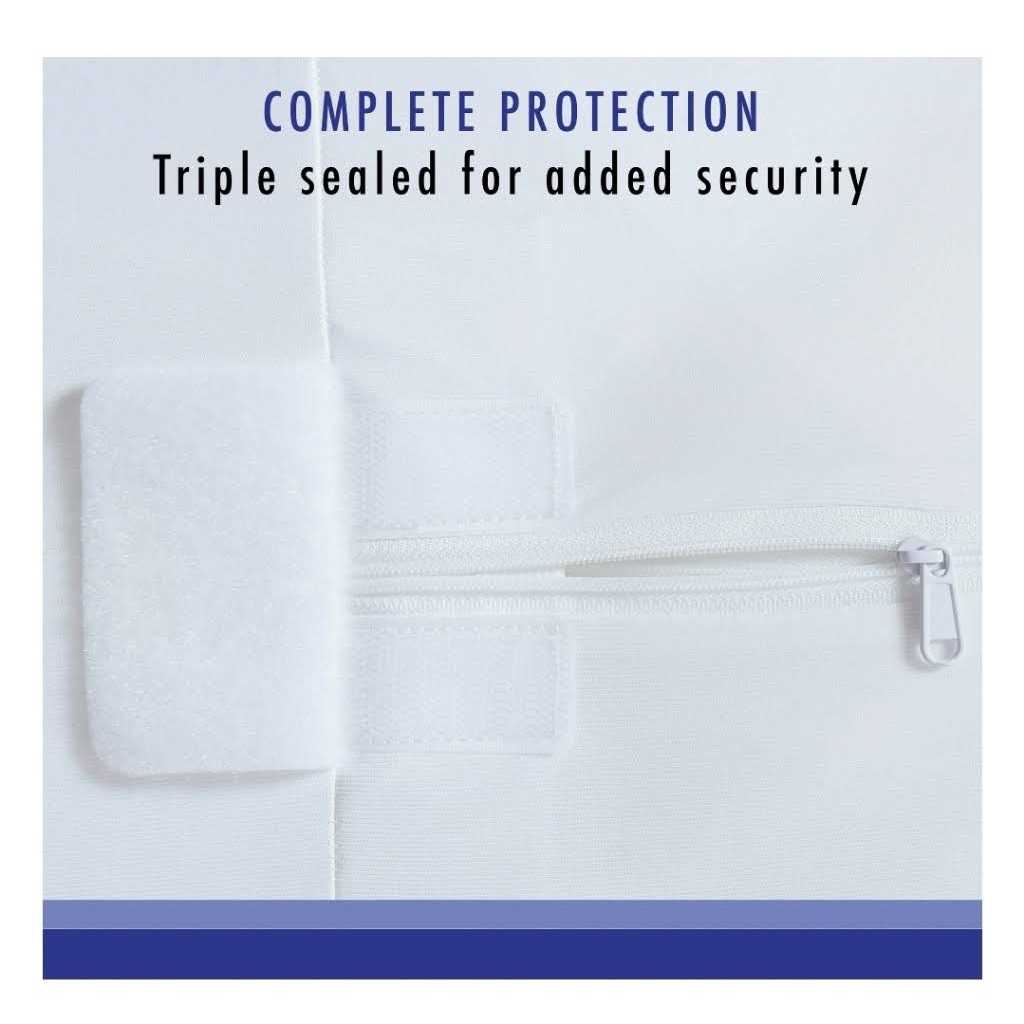 All-In-One Bed Bug Blocker Waterproof Zippered Mattress Protector