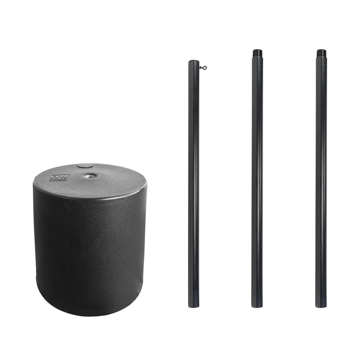 Allsop String Light Pole Stand with Tank Base