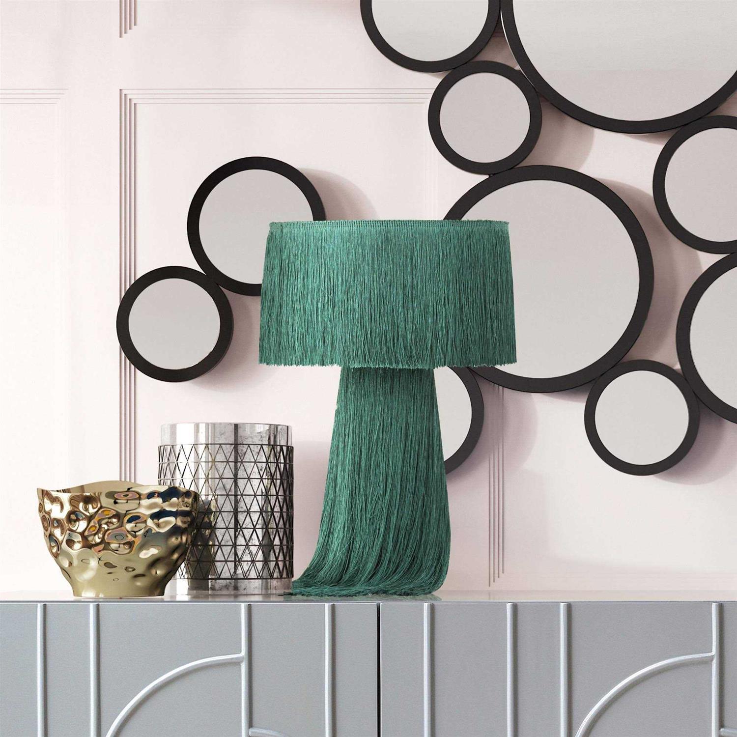 Atolla Tassel Table Lamp TOV Furniture