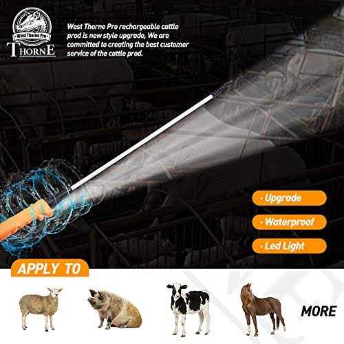 West Thorne Pro X Series Livestock Prod Replacement Shaft fit for West Thorne Pro Cattle Prod X Series