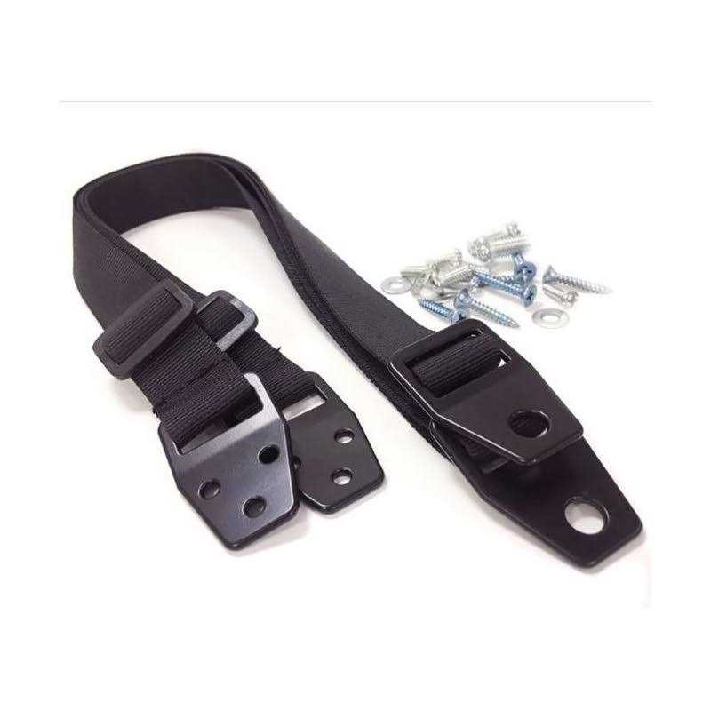 Db Baby Safety Metal TV Straps Furniture Anti-Tip Straps Heavy Duty Strap All Flat Screen TV/Furniture 2 Pack