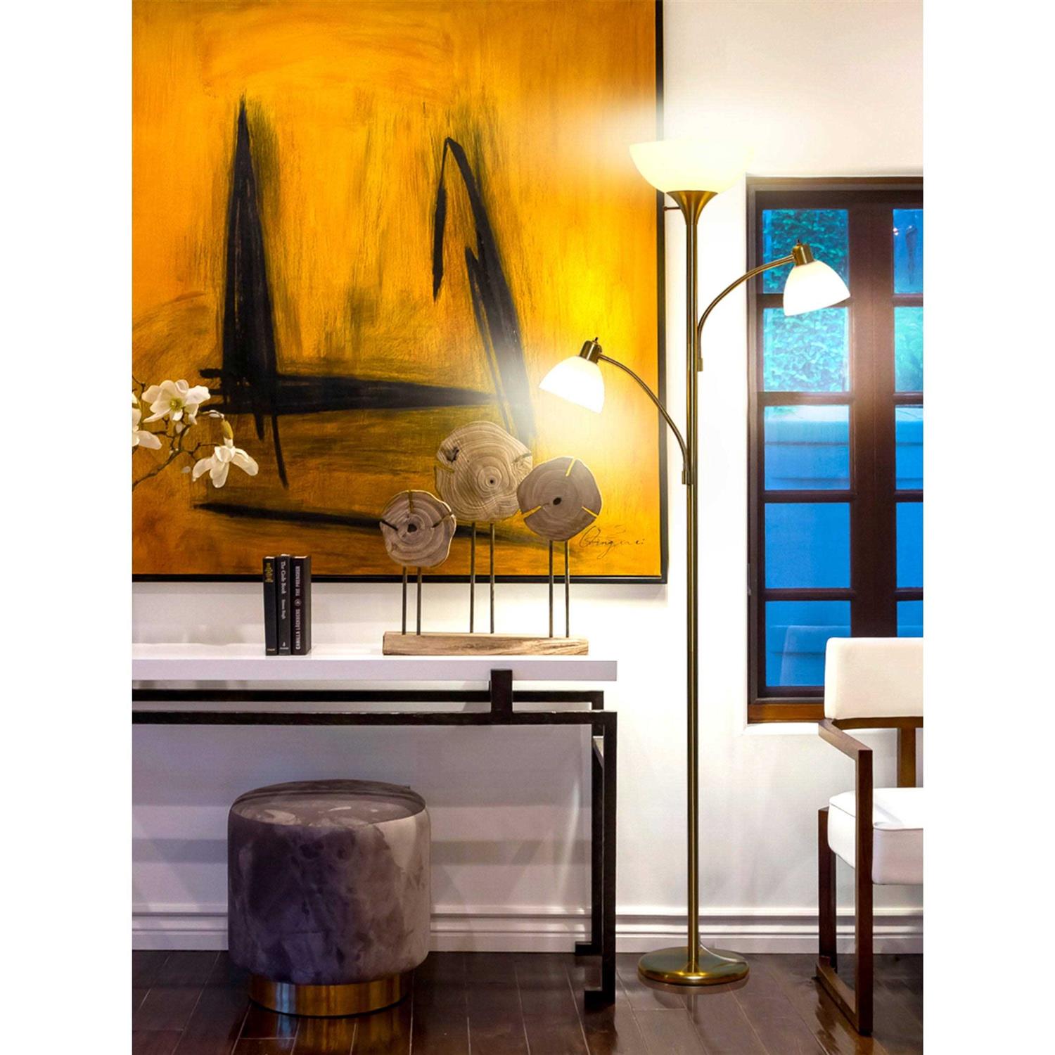 Brightech Sky Dome Double LED Floor Lamp