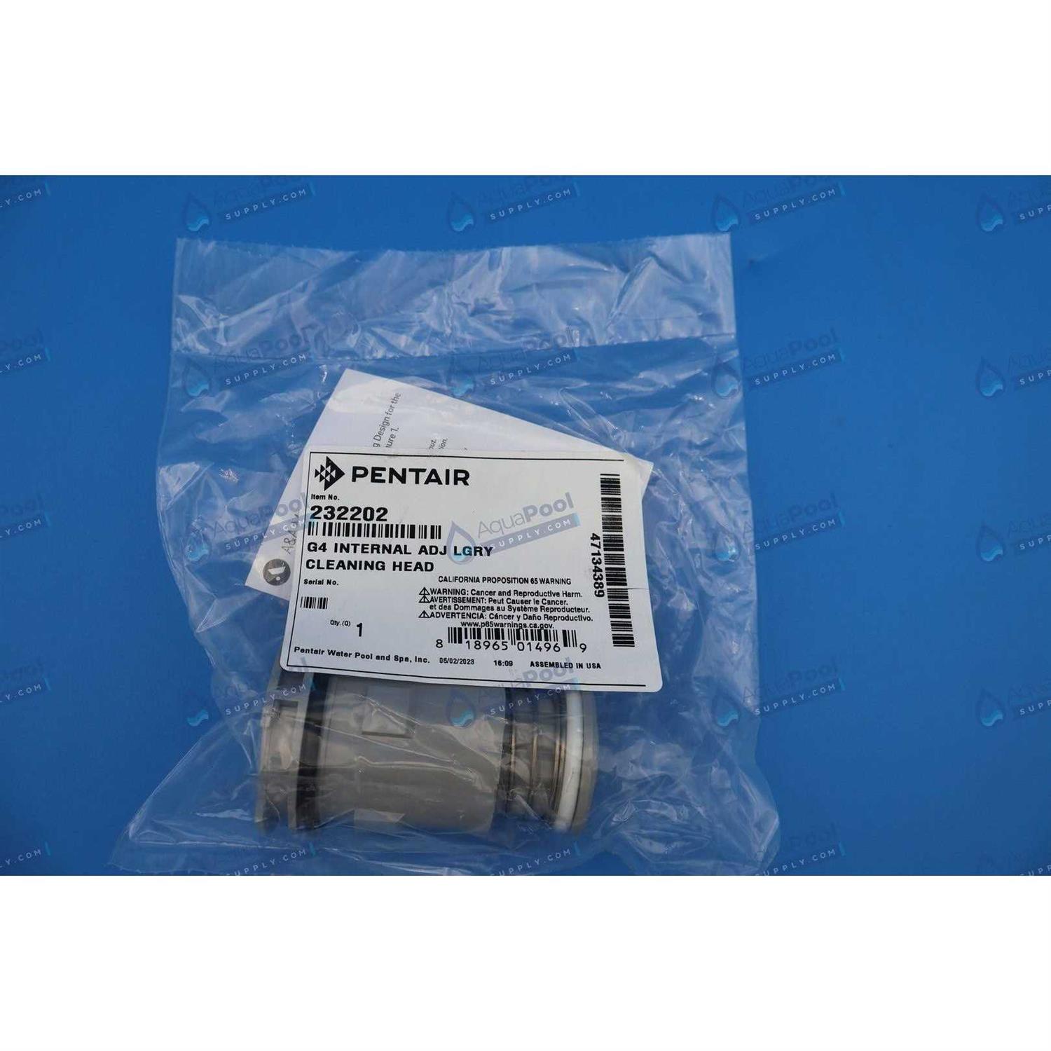 A & A 567656 G4 Internal Head with Adjustable Orifice