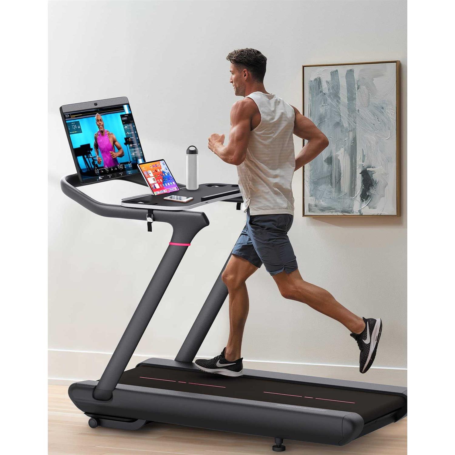 New Tread Laptop Tray Treadmill Desk Tray Upgrade 36 Treadmill Tray Compatible with The New Peloton Tread