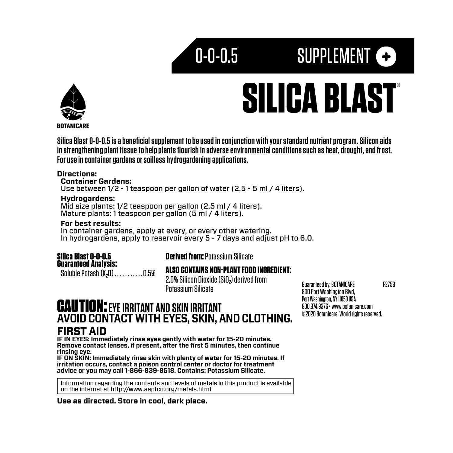 Botanicare Silica Blast