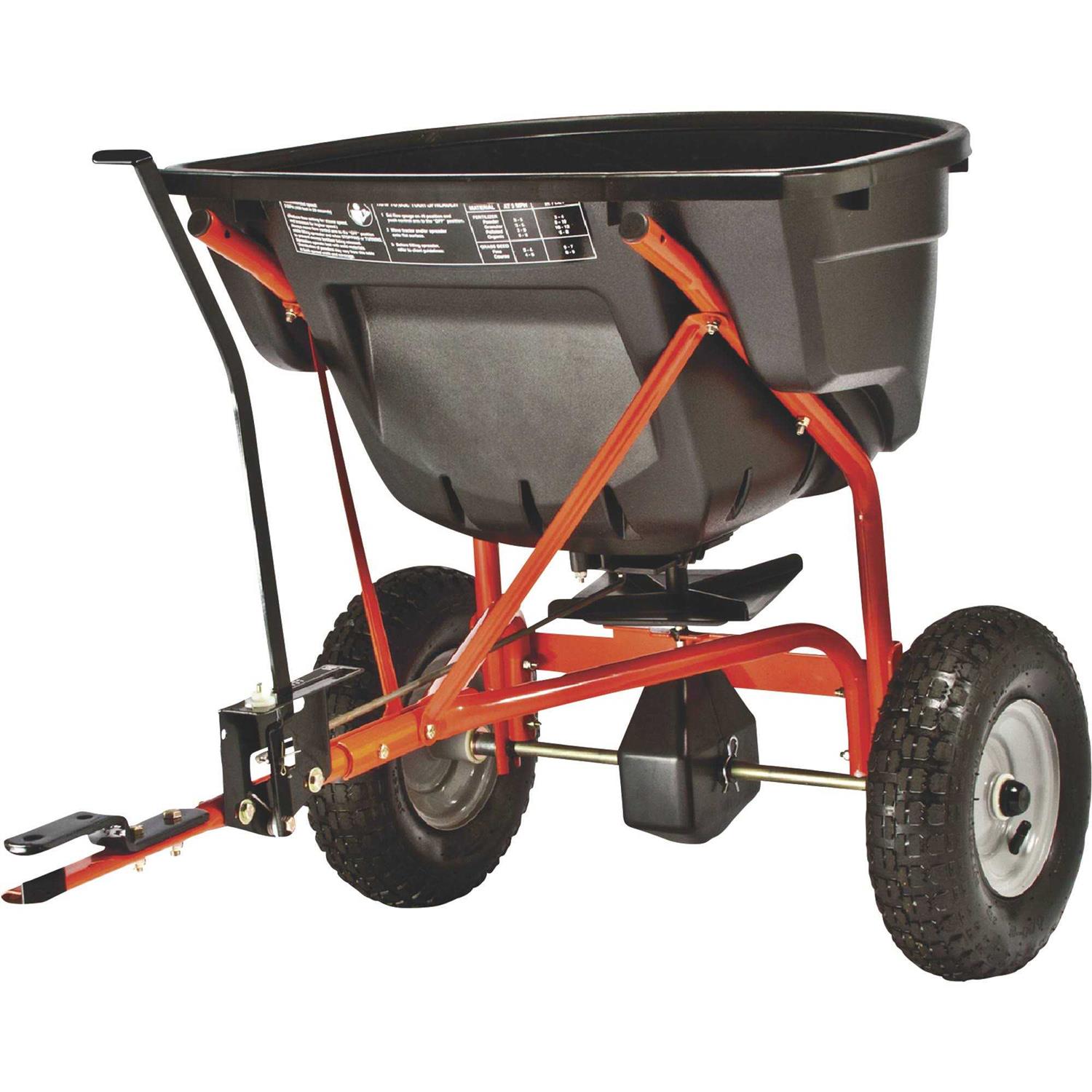 Agri-Fab 130 lb. Tow Behind Broadcast Spreader 45-0463