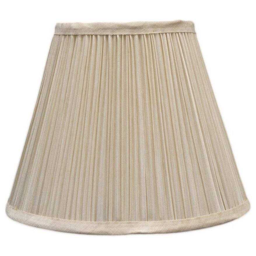Urbanest Mushroom Pleated Softback Lamp Shade