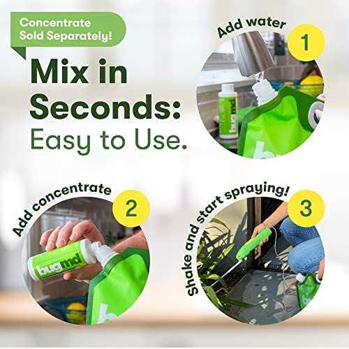 Bugmd Power Blaster Reusable Mixing Pouch & Automatic Sprayer