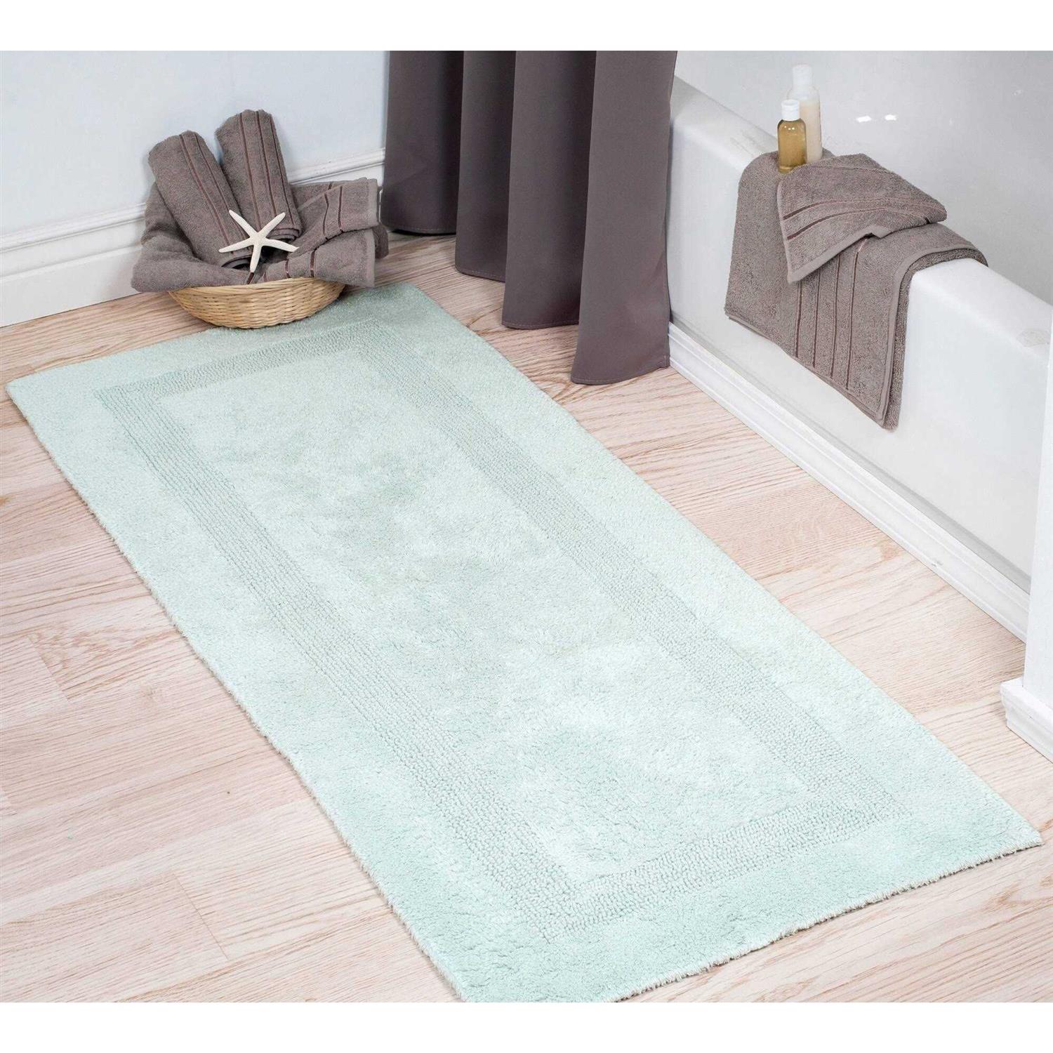 Windsor Home 100-percent Cotton Reversible Bath Mat Runner