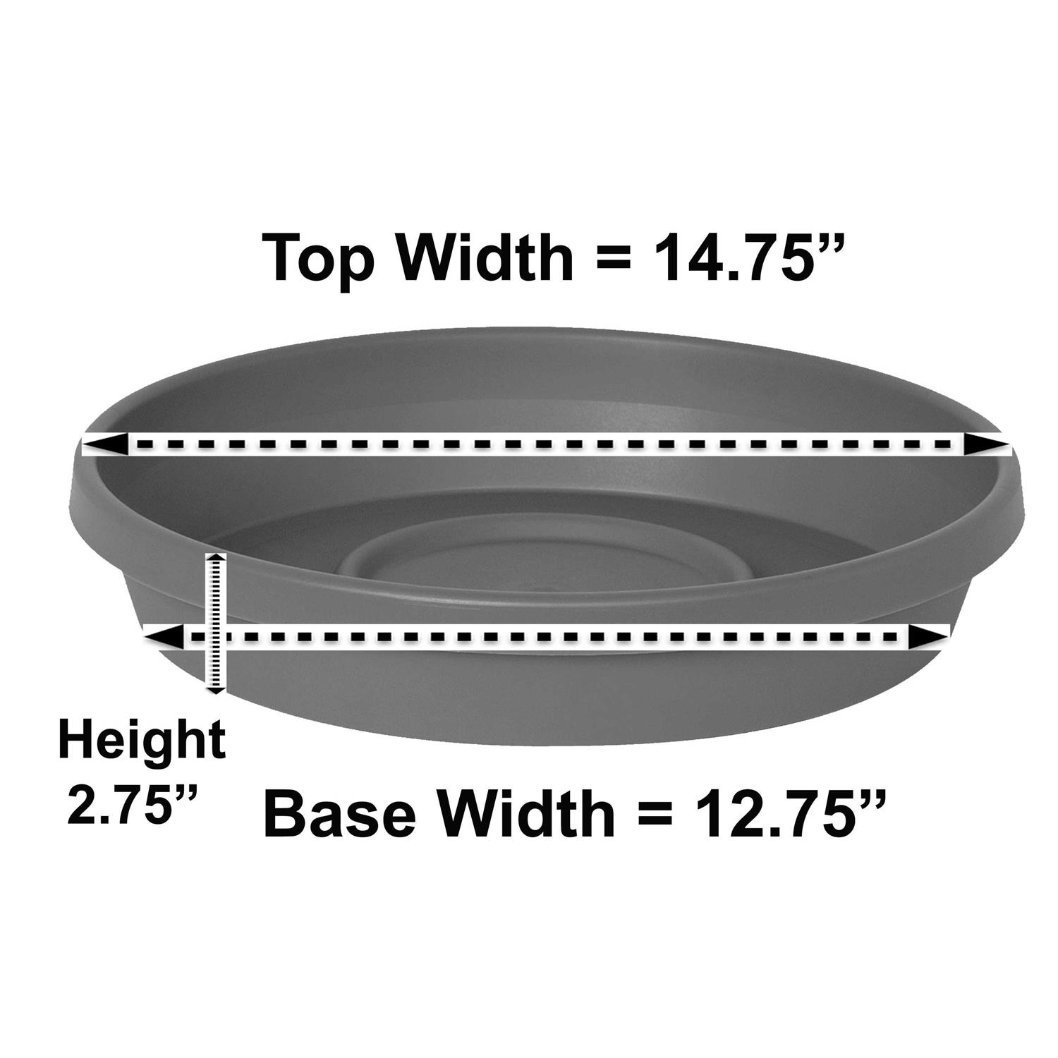 Bloem Terra Plant Saucer Tray