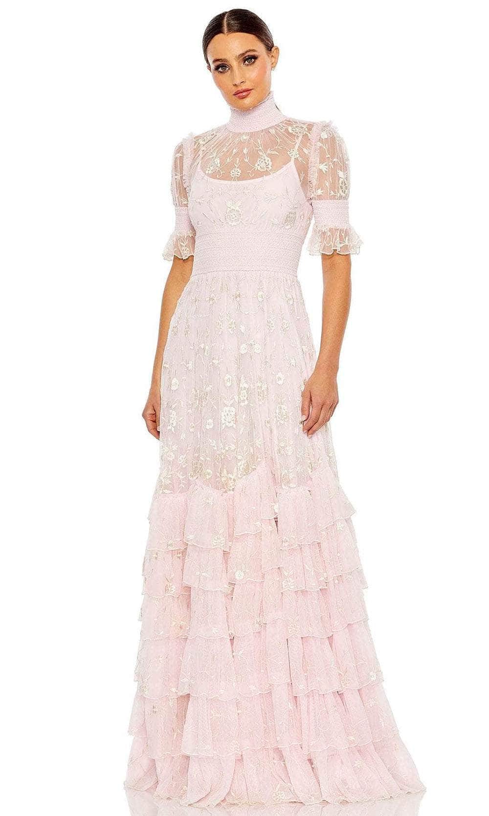 Ruffles Evening Dress