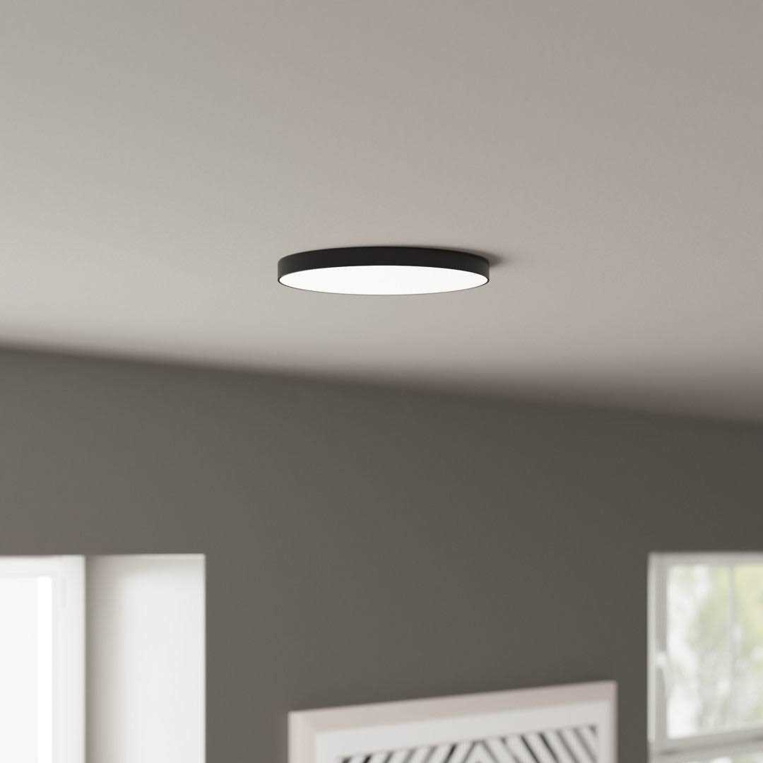 Warrenton 1 Light Simple Circle LED Flush Mount Zipcode Design Fixture Finish