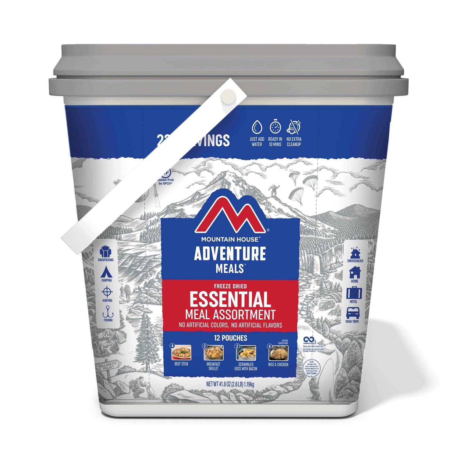 Mountain House Essential Assortment Bucket