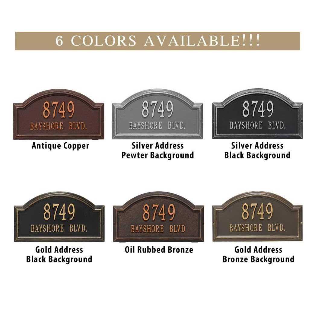 Whitehall Williamsburg Standard Plaque