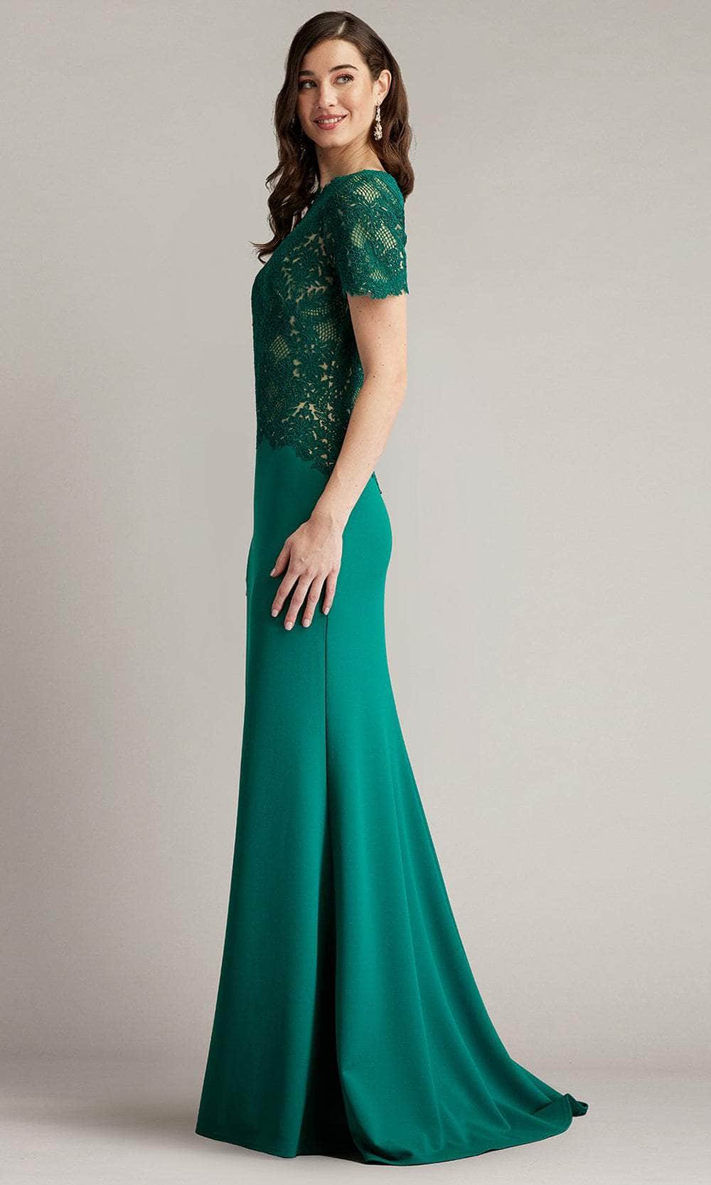 Short Sleeve Evening Gown
