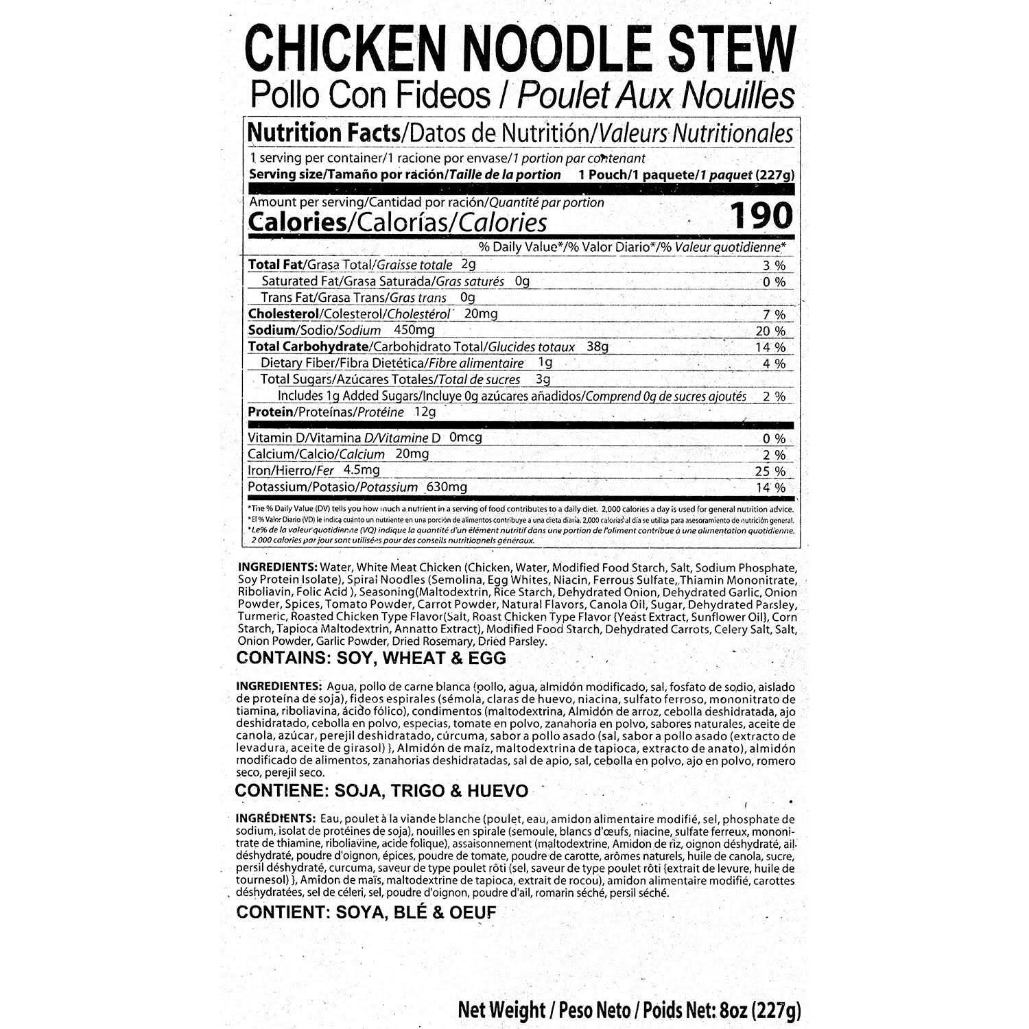 MRE Case Pack with Heaters