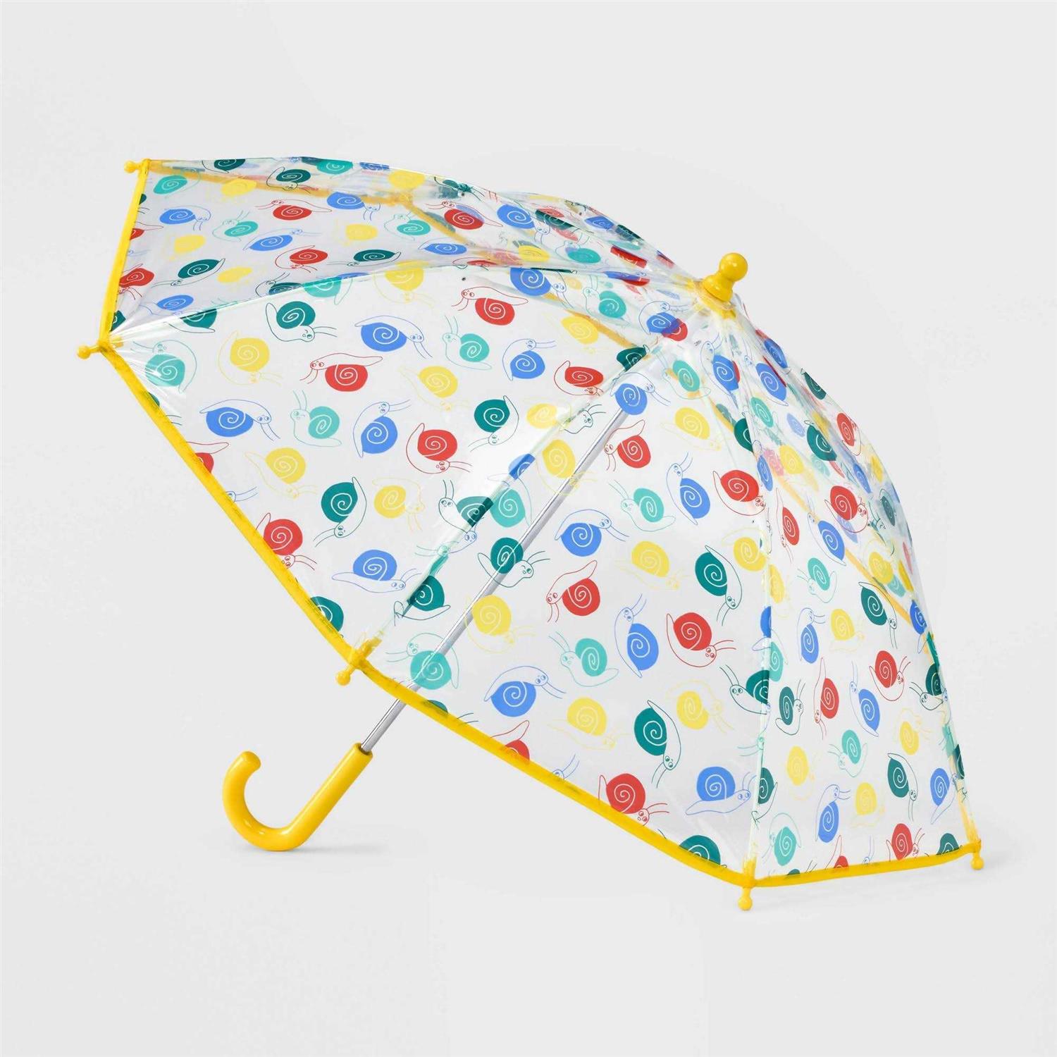 Cat & Jack Toddler Boys’ Snail Stick Umbrella