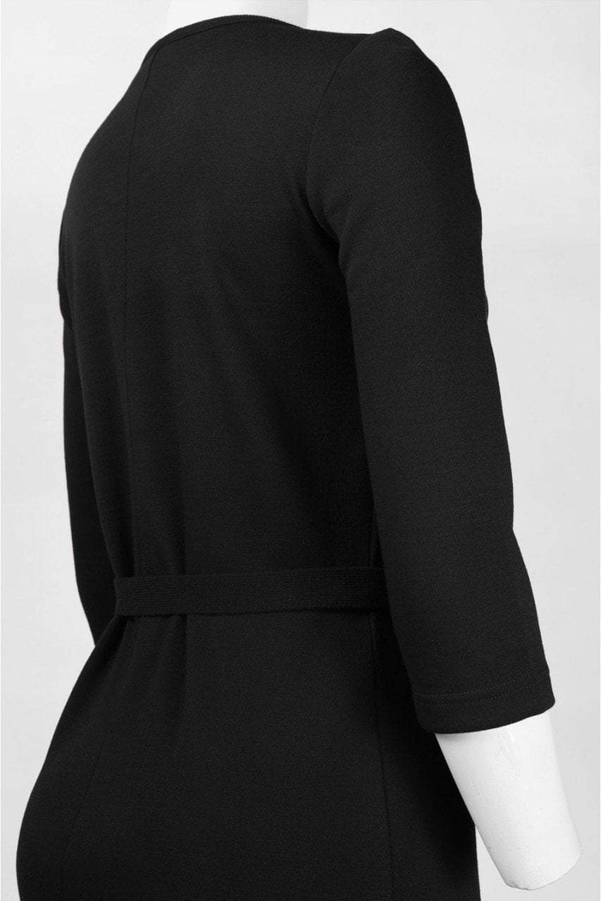 L24631 Fringed Hem Dress