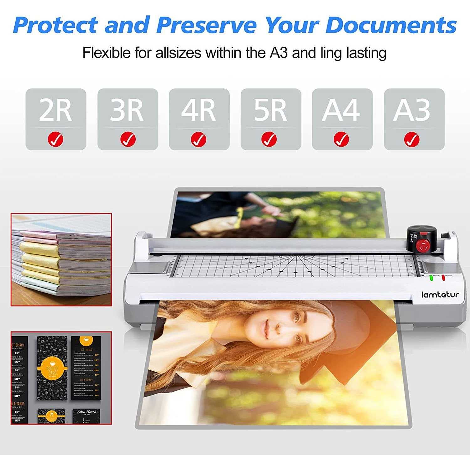 7 in 1 Laminator Laminator Machine for A3/A4/A6