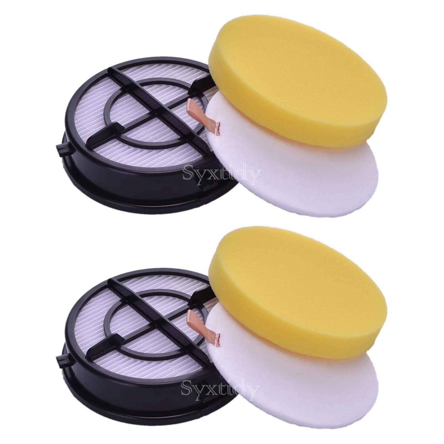 2pack 16871 16881 Filters for Bissell Pet Hair Eraser Febreze Upright Vacuum Cleaners Replacements Model 1650 Series