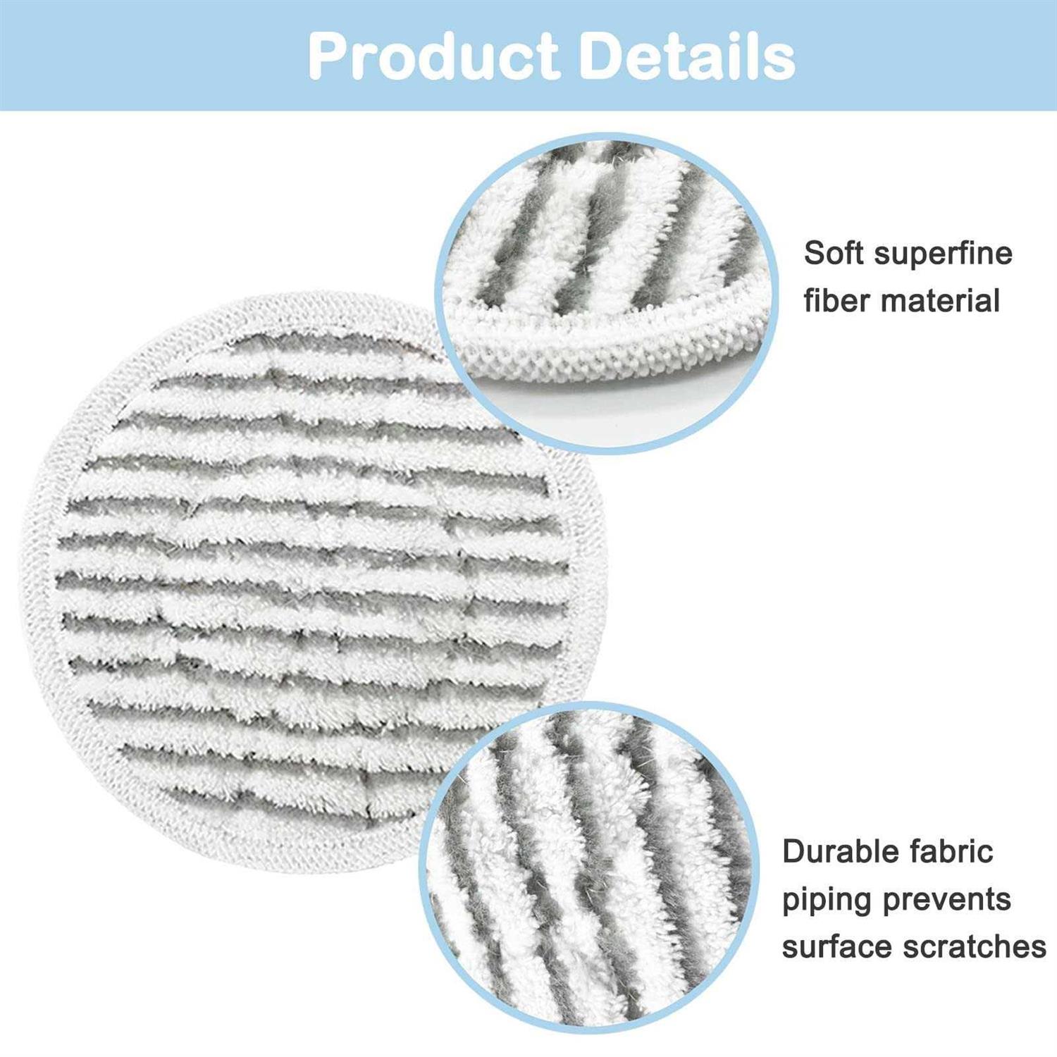 10 Pack S7001 Pads Replacement Steam Mop Pads for Shark S7001 Shark S7000AMZ