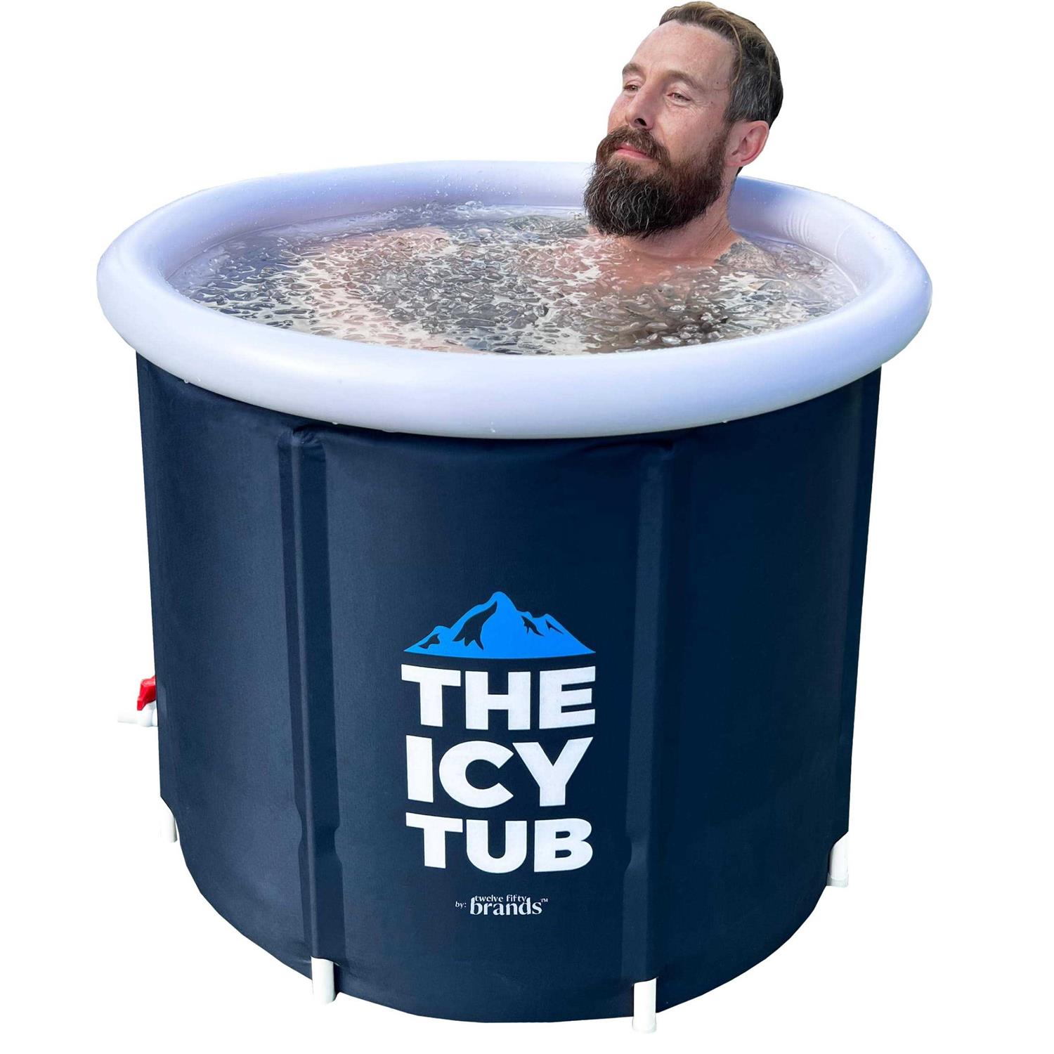 The Icy Tub Ice Bath Tub Cold Plunge Tub for Athletes Recovery Iatable Portable Tub Outdoor