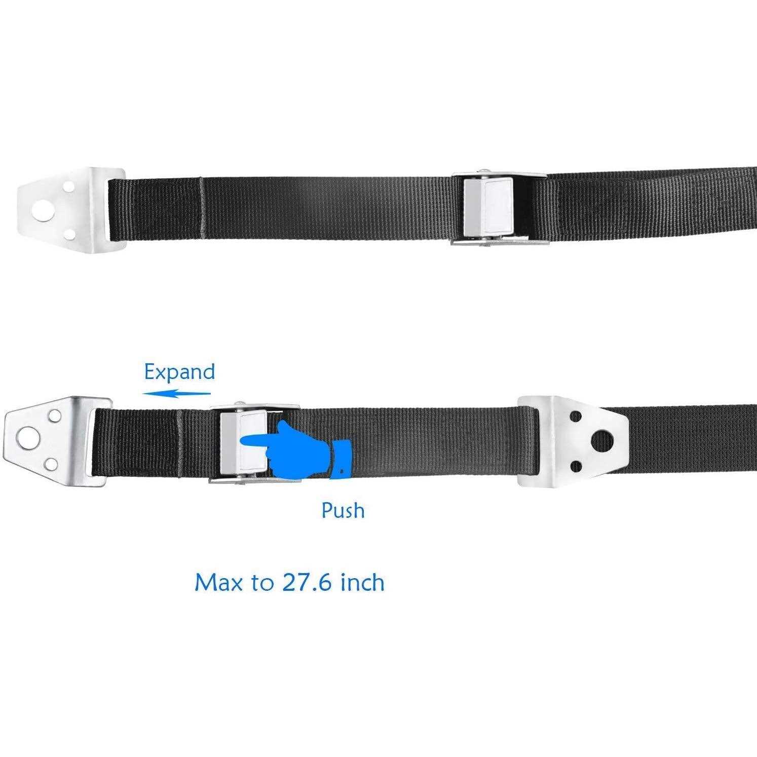 TV and Furniture Anti Tip Straps,Metal Heavy Duty TV Straps Child Safety,Adjustable Safety Furniture Wall Anchors for Baby Proofing Flat Screen TV