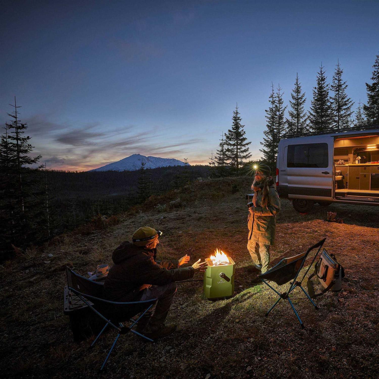 Ukiah Tailgater X Portable Fire Pit