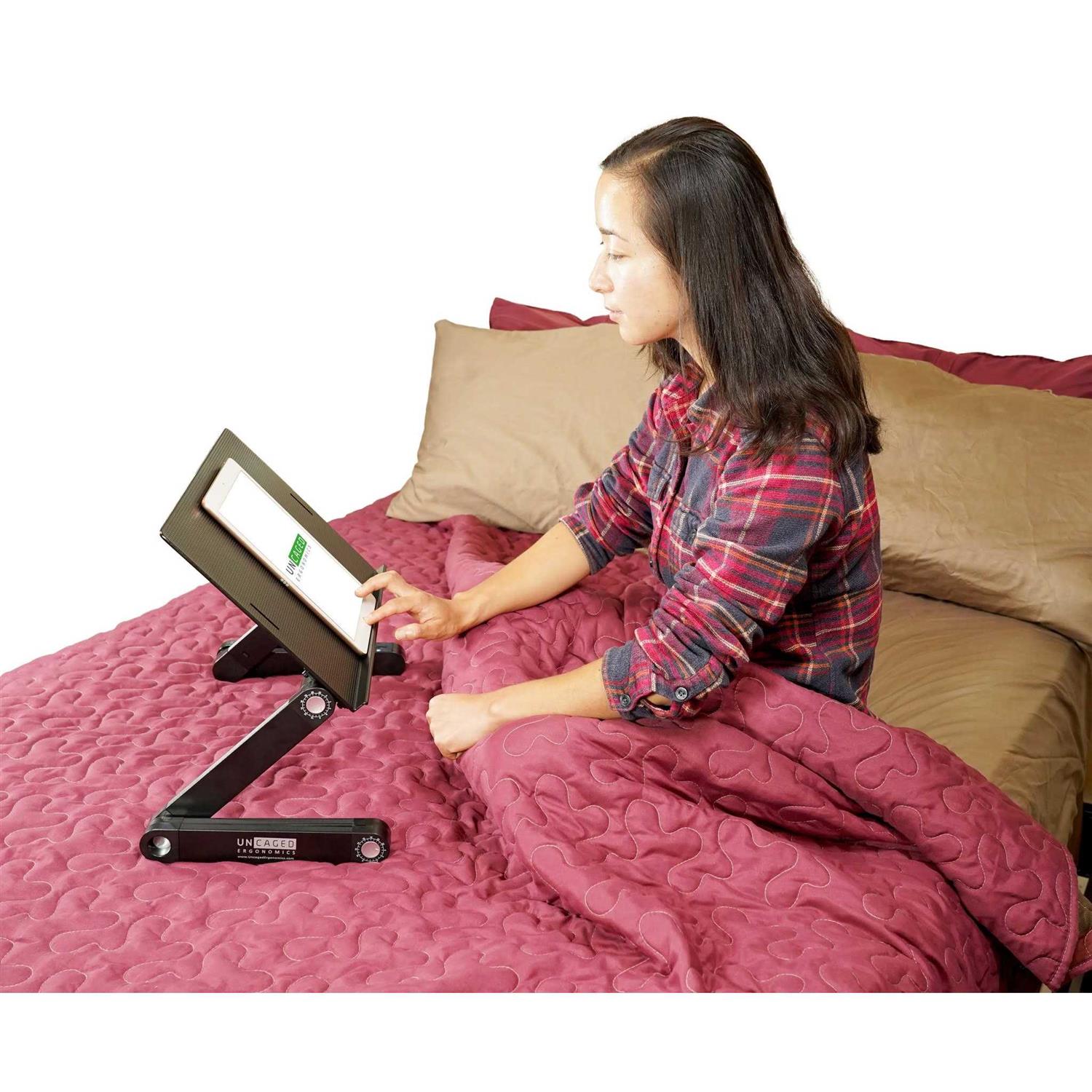 Uncaged Ergonomics WorkEZ Professional Laptop Stand WEPB