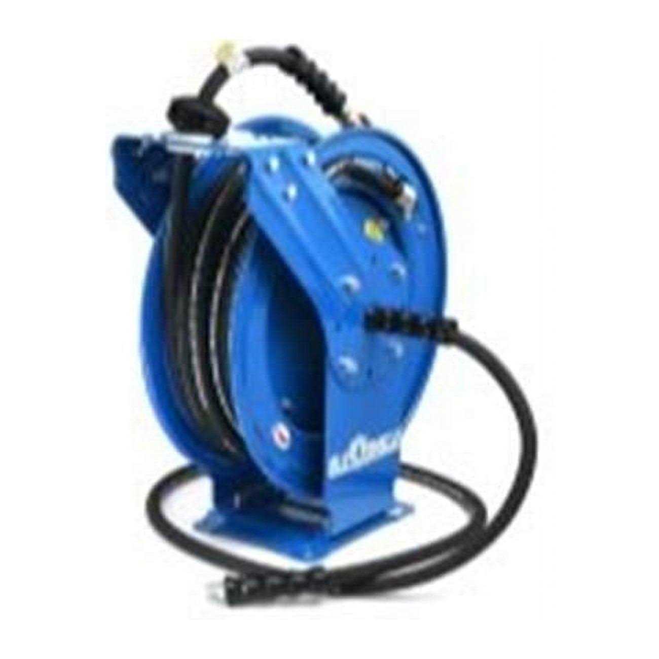 BluShield Heavy Duty Pressure Washer Hose Reel with Aramid Braided Hose PWR3850