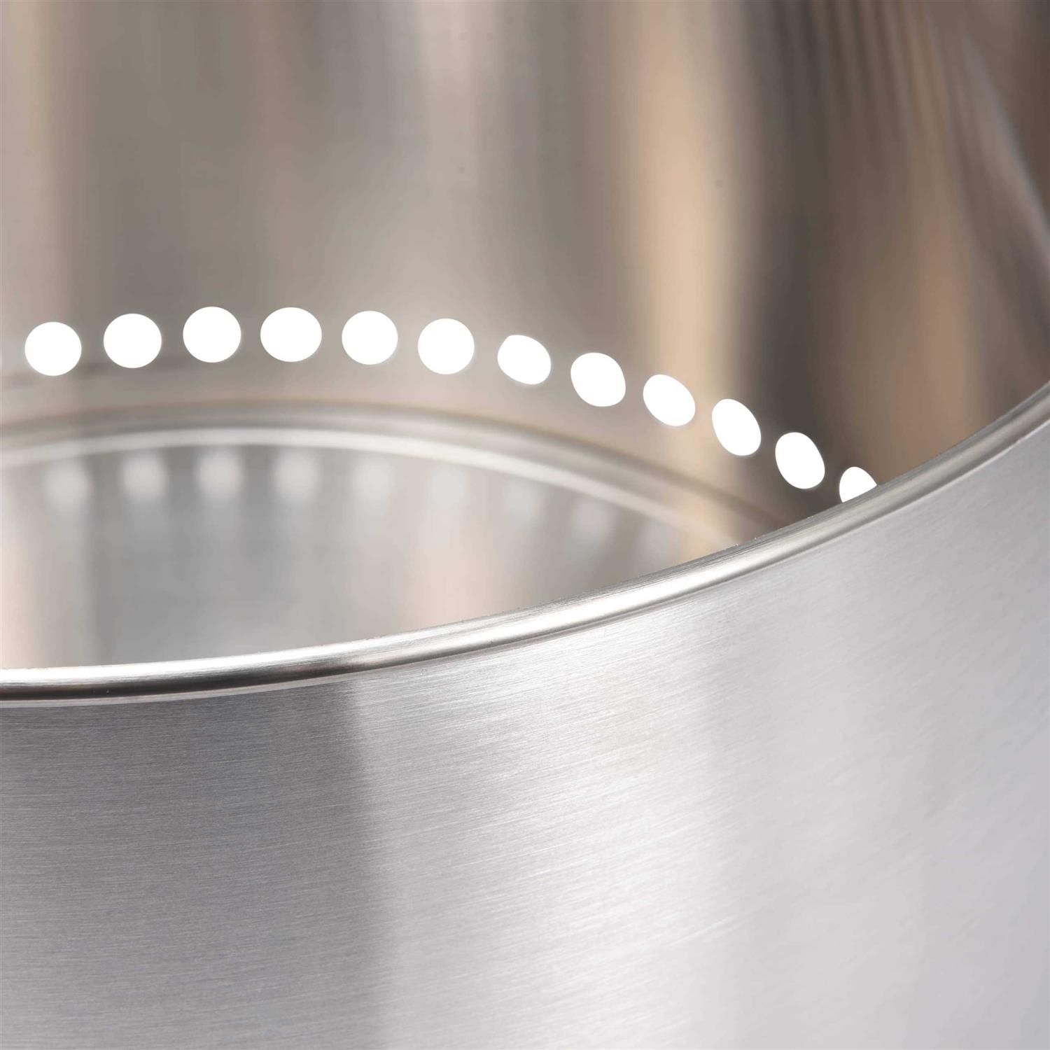 Portable Smokeless Fire Pit for Outdoors Bonfire Pit with Stainless Steel Insert