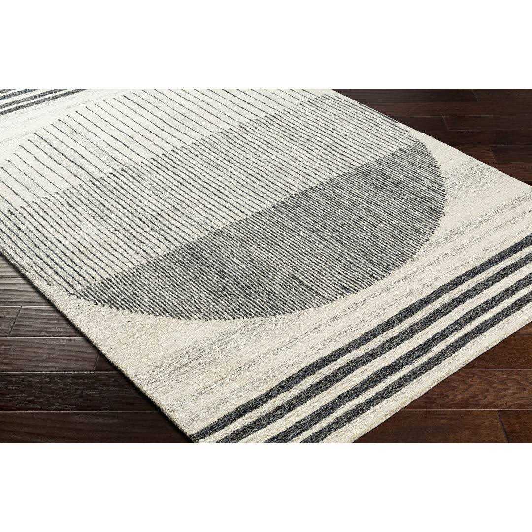 AllModern Uptown Geometric Hand Tufted Wool Area Rug Rug