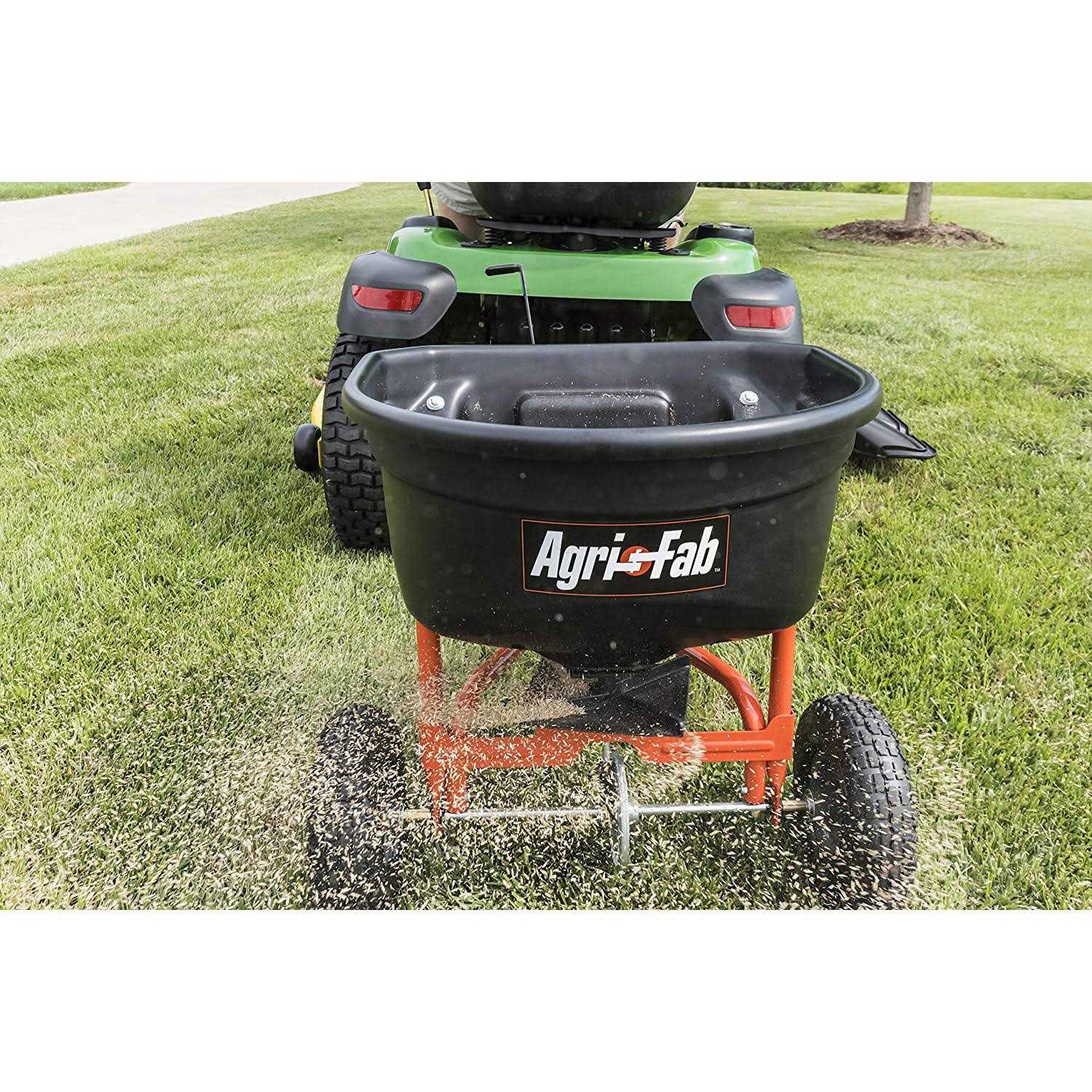 Agri-Fab 110 lb Tow Broadcast Spreader 45-0527