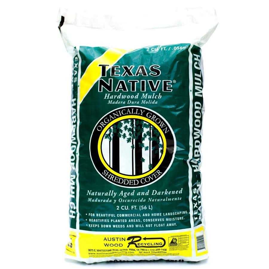Texas Native Organic Hardwood Mulch