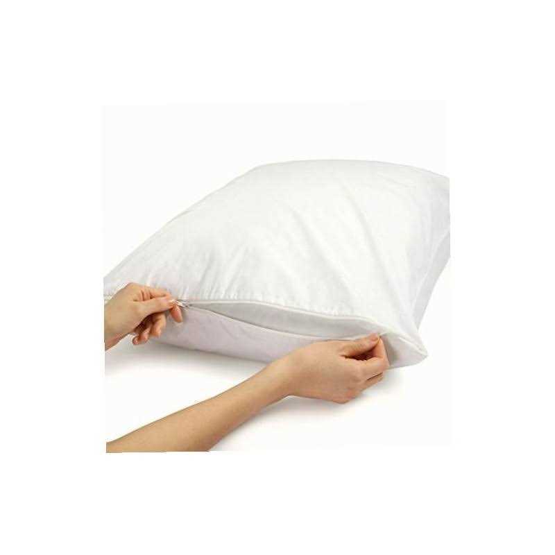 Amazon Basics 100% Cotton Hypoallergenic Pillow Protector Case
